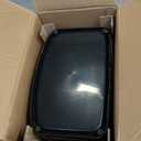 EKO Mirage-X 47 Liter / 12.4 Gallon Touchless Rectangular Motion Sensor Trash Can with Removable Liner, Brushed Stainless Steel Finish