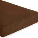 Hokway Couch Cushion Covers Stretch Cushion Covers Sofa Seat Cushion Slipcover Cushion Protector(Coffee, Medium) (Medium (1 Piece))