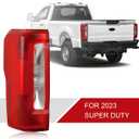 Halogen Tail Lights w/o Blind Spot Compatible with 2023-2026 F250