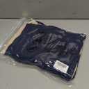 Girls' Clothing Set Crop Top Letter Hoodie Sweatpants Fall Winter Outfits Tween Girl Trendy Clothes Activewear 8-12 (Navy)