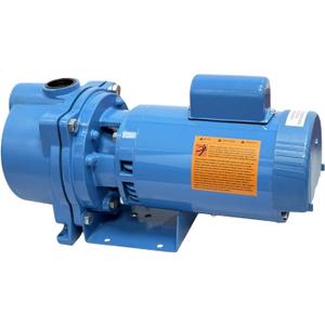 GT15 Self-Priming Single Phase Centrifugal Pump, 1.5hp, Single Phase Cast Iron Water Pump Fit for Agricultural & Garden Irrigation