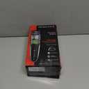 Remington Vacuum Beard Trimmer,13 Length and Style Settings with Adjustable Length Comb (2-18mm),Vacuum Trimmer for Beard, Mustache, and Stubble, Rechargeable Lithium Power, Washable, Removable Blades (Black/Green)