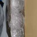 Wenqik 20 Pcs Acrylic Bracelet Displays Stands Jewelry Display Holder Clear Bangles Organizer for Store, Showcase and Home Storage