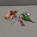 Mattel Disney and Pixar Toy Story Storytellers Figure Pack, 9 Figures & Vehicle, Woody Buzz Rex Forky Bo Peep Duke Caboom & Toy Motorcycle, Carnival Crew