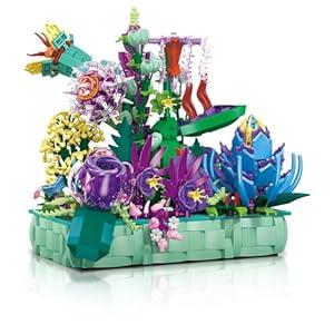 STADREWVY Spring Blossom: Colorful Building Blocks for Adults,Dried Flower Decoration, Perfect for Display and Collecting