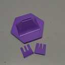 Leinuosen 2 Pcs Zipper Jig Tool for Zipper Pulls 4 Size #3#5#7#8 Handy Zip Fastener Jig Installing Tool Zip Sliders for Pants Dresses Jackets(Purple)