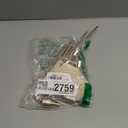 Gold Taper Candle Holder Set of 6, Brass Gold Tall Candlestick Holders, Metal Vintage Candle Stickers Long Holder Set, Pillar Decorative Candle Holder Fits 3/4 Inch Candle