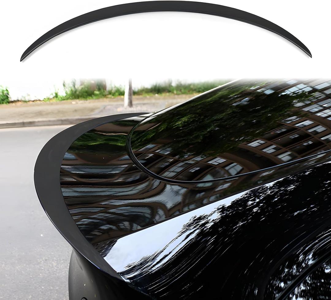 Fit for Tesla Model 3 Spoiler, Original Rear Spoiler Wing 2017-2023, Matte Black Sporty Appearance