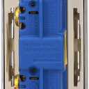 Eaton 7511LA 15-Amp 120/277-volt Heavy-Duty Grade Single-Pole Decorator Lighted Switch, Light Almond