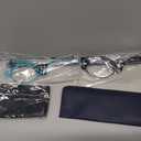 2 Pairs Makeup Reading Glasses for Women, Magnifying Flip Down Cosmetic Readers, Make Up Glasses with Spring Hinge