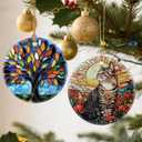 Black Cat Ornaments, Christmas Ornaments: Christmas Tree Decorations, Holiday Decor, Stocking Stuffers, Gift Ideas, Xmas Gift, Pet Lover Gifts & Cat Mom Gifts