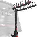 JOYTUTUS 2-3/4-Bike Hitch Bike Rack, 164 LBS Capacity Bike Carrier for Car, SUV, Truck, Easy Install & Anti-Theft Bike Rack Hitch for 2” Receiver, Smart Tilting & Fold Design