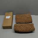 MIULEE Pack of 2 Decorative Throw Pillow Covers 18x18 Inch Soft Boho Striped Textured Corduroy Pillow Covers Modern Farmhouse Home Decor for Couch Bed Sofa Living Room Light Coffee