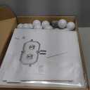 4FT Marquee Light Up Numbers 8,Party Decoration Large Marquee Light Up Letters with Weighted Water Bag,Pre-cut Foam Board Set Can Be Used for Birthdays,Weddings,Baby Anniversaries