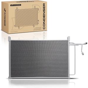 A-Premium Air Conditioning A/C Condenser Compatible with [24.21Inch] Chevrolet, GMC Models, Blazer, Jimmy - C1500/C2500/C3500, K1500/K2500/K3500, C10/C20/C30, K10/K20/K30, R10/R20/R30