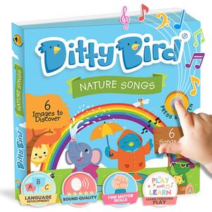 Ditty Bird Musical Books for Toddlers | Fun Children's Nursery Rhyme Book | Rain, Rain, Go Away Book with Sound | Interactive Toddler Books for 1 Year Old to 3 Year Olds | Sturdy Baby Sound Books Ditty Bird Musical Books for Toddlers | Fun Children's Nursery Rhyme Book | Rain, Rain, Go Away Book with Sound | Interactive Toddler Books for 1 Year Old to 3 Year Olds | Sturdy Baby Sound Books