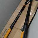 Fiskars Ratchet Drive Anvil Lopper 32 Inch Heavy Duty Tree Trimmer, 2 inch Cut Capacity, Riveted Handles for Easy Squeeze Cutting Power