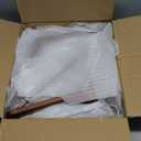 TOPIA HANGER Wide Shoulder Wooden Hangers, Suit Hangers with Non Slip Pants Bar & 360° Swivel Hook, Solid Wood Heavy Duty Coat Hanger, 10 Pack (Walnut)CT02WA10