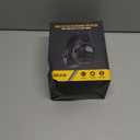 2025 AM/FM Radio Ear Protection Headphones with Backlit Digital Display, 120H Working Time, Rechargeable Hearing Protector, 30dB Noise Reduction Safety Earmuffs for Mowing, Construction, Work, Green