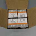 T10 Led Tubular Bulb 60 Watt E26 Incandescent Bulb 6W Dimmable Edison Led Long 3000K Soft White 600lm E26 Medium Base Lamp 7.3in,4-Pack