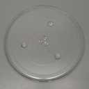 Microwave Plate Replacement 13.5 for F06015Q00AP Compatible with Panasonic Microwave Glass Plate - Oven Spinning Rotating Glass Turntable Dish Tray For Better Reheating and Cooking