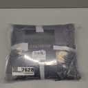 TASTHROW Large Flannel Fleece Throw Blanket, 90x90 Inch - Cozy Lightweight Thick Blanket - All Seasons Suitable for Women, Men and Kids (Grey)