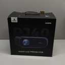 NexiGo PJ40 (Gen 3) Projector with WiFi and Bluetooth, D65 Calibrated, Native 1080P, 4K Supported, Projector for Outdoor Movies, 20W Speakers, Home Theater, Compatible w/ TV Stick, iOS, Android 