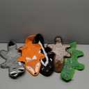 5 Pack No Stuffing Squeaky Dog Toys for Large Dogs - Interactive Durable Plush Chew Toy with Crinkle Paper, Safe Pet Toy for Small to Large Breed, Ideal for Puppy Gifts & Tug of War Toys (Multicolor)