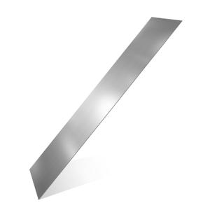 5 x 5 x 30 Inch Stainless Steel Trim Strips 304 Brushed Stainless Steel Finishing Sheet Metal Gap Filler Trim Strip Metal Trim Kitchen Tools, Silver