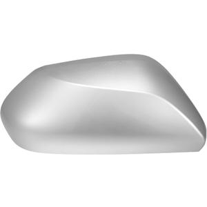 Motoforti Right Side Mirror Cover Cap, Rearview Mirror Cover Cap, for Toyota Prius 2016-2019, ABS, Silver Tone