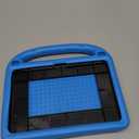 Fire HD 8 Tablet Case & HD 8 Plus Tablet Case for Kids (12/10th Gen, 2024/2022/2020 Release), Patamiyar Shockproof Handle StandCase for Fire HD 8 -Blue