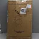 Vanity Chair with Adjustable Backrest, Boucle Upholstery Armless Makeup Stool, Gray Velvet Vanity Stool with Gold Metal Legs for Bedroom Living Room Kitchen Dinning Room (Gray)