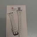 Wearlizer Starlight Leather Compatible with Apple Watch Bands 38/40/41/42mm for iWatch SE Women's Men's Special Straps Triangle Hole Sport Replacement for iWatch Series 11 10 9 8 7 6 5 4 3 SE/Ultra 3