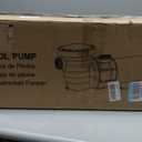 2HP Variable 2-Speed Pool Pump for Above Ground Pools, 115V, 5160 GPH, with 1.25" Hose Adapter & 1.5" Pipe Fittings, DoE/CEC Compliant