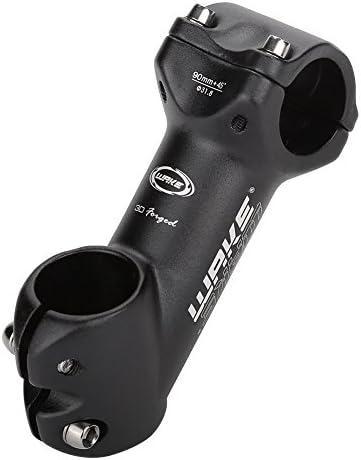 Vbestlife 31.8 90MM Bike Handlebar Stem Riser 45 Degree Adjustable Alunimium Alloy Bike Tube Stem Mountain Bike Road Bicycle Riser Extender MTB stem