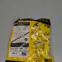 Zareba ITY-Z Standard Snug-fitting T-Post Insulator, 25 per Bag, Yelllow