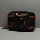 CoolBELL Convertible Backpack Messenger Shoulder Bag Laptop Case Handbag Business Briefcase Multi-Functional Travel Rucksack Fits 17.3 Inch Laptop for Men/Women (Black)