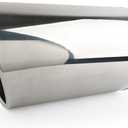 5" Inlet 8" Outlet 19" Long Stainless Steel Rolled Edge Diesel Exhaust Tip EXT36