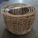 Basket Set of 4, W20"×H14", W18"×H13", W16"×H12", W14"×H11"