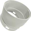 Compatible with De'Longhi NE1950 Angled Exhaust Hose Adapter – Replacement for Portable Air Conditioner Exhaust Vent – Durable ABS Plastic, Easy Connect, 5" Diameter