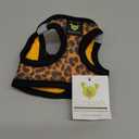 EcoBark Step in Dog Harness  EcoFriendly Teacup Dog Harnesses for XXS, XS, and Small Dogs  Reflective and Adjustable Mini Body Halter Vest Tiny Soft Mesh Harness Under 5 lbs (Leopard, XXXS)