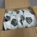 jiaonun 12 Pack Classic Soccer Balls Size 3/4/5 Inflatable with Pump for Kids,Youth and Adults, Black and White Soccer Ball Bulk
