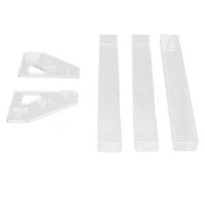 3 Tier Eyeshadow Palette Organizer, Transparent Cosmetic Storage Rack, Plastic Makeup Holder with Tiered Design, Space Saving Perfume Display