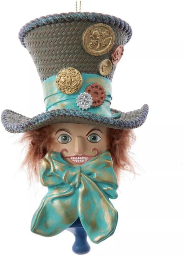Kurt Adler 6-Inch Resin Hollywood Hats Hatter Ornament
