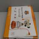 Extension Cord Winder Organizer, Transportable from Wall to Wall with 2 Fixed and 1 Swivel Wall Mount