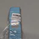 Funfery 100 pcs Blue Holographic Mylar Packaging Bags,Clear Seal Resealable Bags Foil Pouch Zipper Bag for Food Storage,Lipgloss,Jewelry,Eyelash Packaging for Small Business(2.4x3.9In)