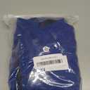 ROZKITCH Dog Fleece Vest with Leash Hole, Pet Windproof Warm Cold Weather Jacket Vest Cozy Jumpsuit Apparel Outfit Clothes for Walking Hiking Travel Sleep Blue 2XL (2XL(Back Length:22-25"))