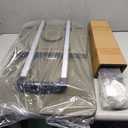 Collapsible Wagon Cart Heavy-Duty 500lbs Capacity: Foldable Utility Cart with All-Terrain Wheels for Groceries/ Beach/ Camping, Rolling Crate Hand Truck Dolly with Platform Utility Trolley Cart, Green