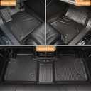 All Weather Floor Mats and Cargo Liner Fit for 2018-2022 Honda Accord Sedan, Custom Fit Floor Liners and Cargo Mat for Accord (Include Hybrid),1st 2nd Row Car Mats & Trunk Mat Full Set,Black