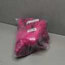 Fashion Fur Boots,Flat Heel Comfy Plush Warm Snow Booties,2025 Winter Outdoors Furry Boots,Mid-Calf Faux fur Boot for Women. (7.5 Wide, Pink)